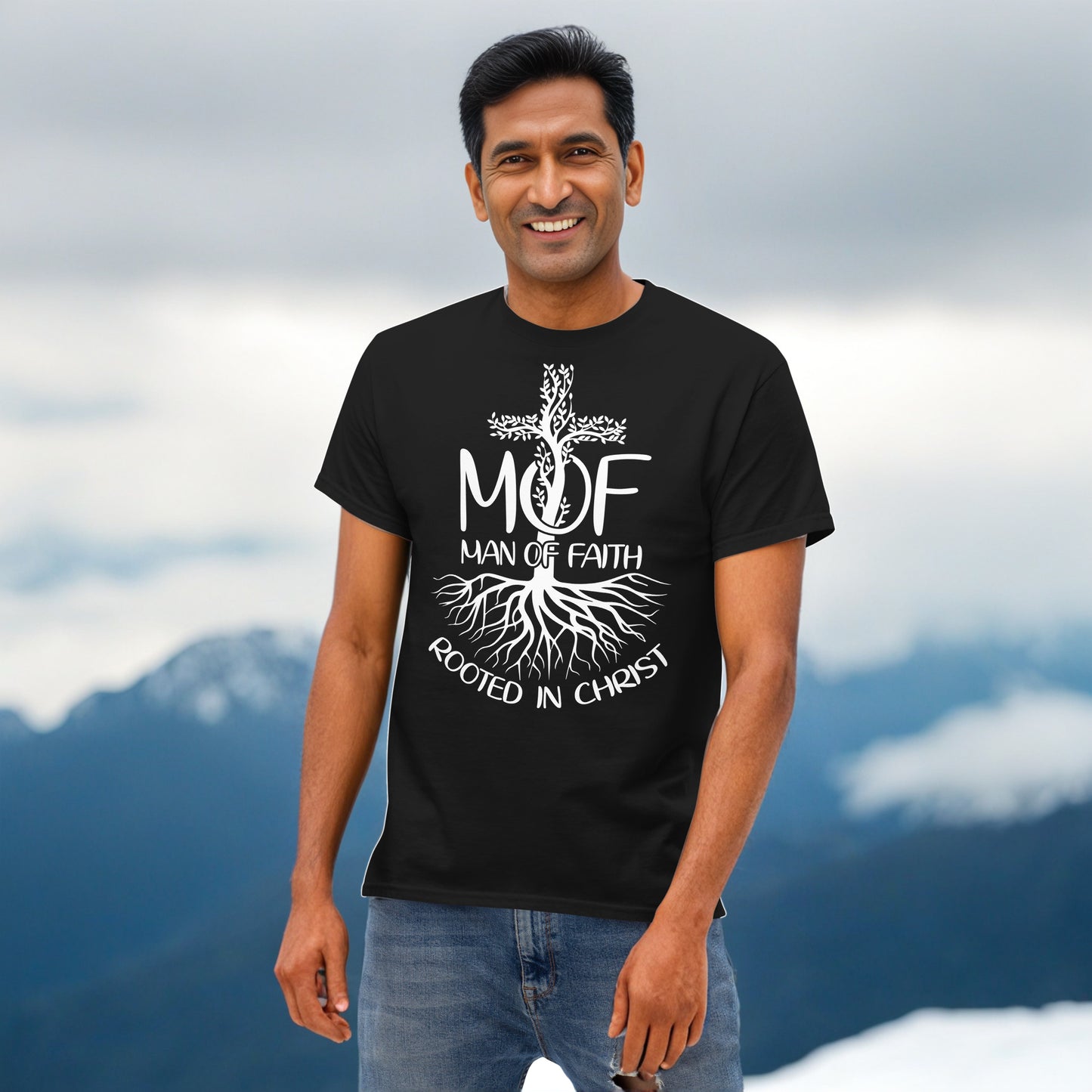 Man of Faith Rooted in Christ- Unisex classic T-shirt