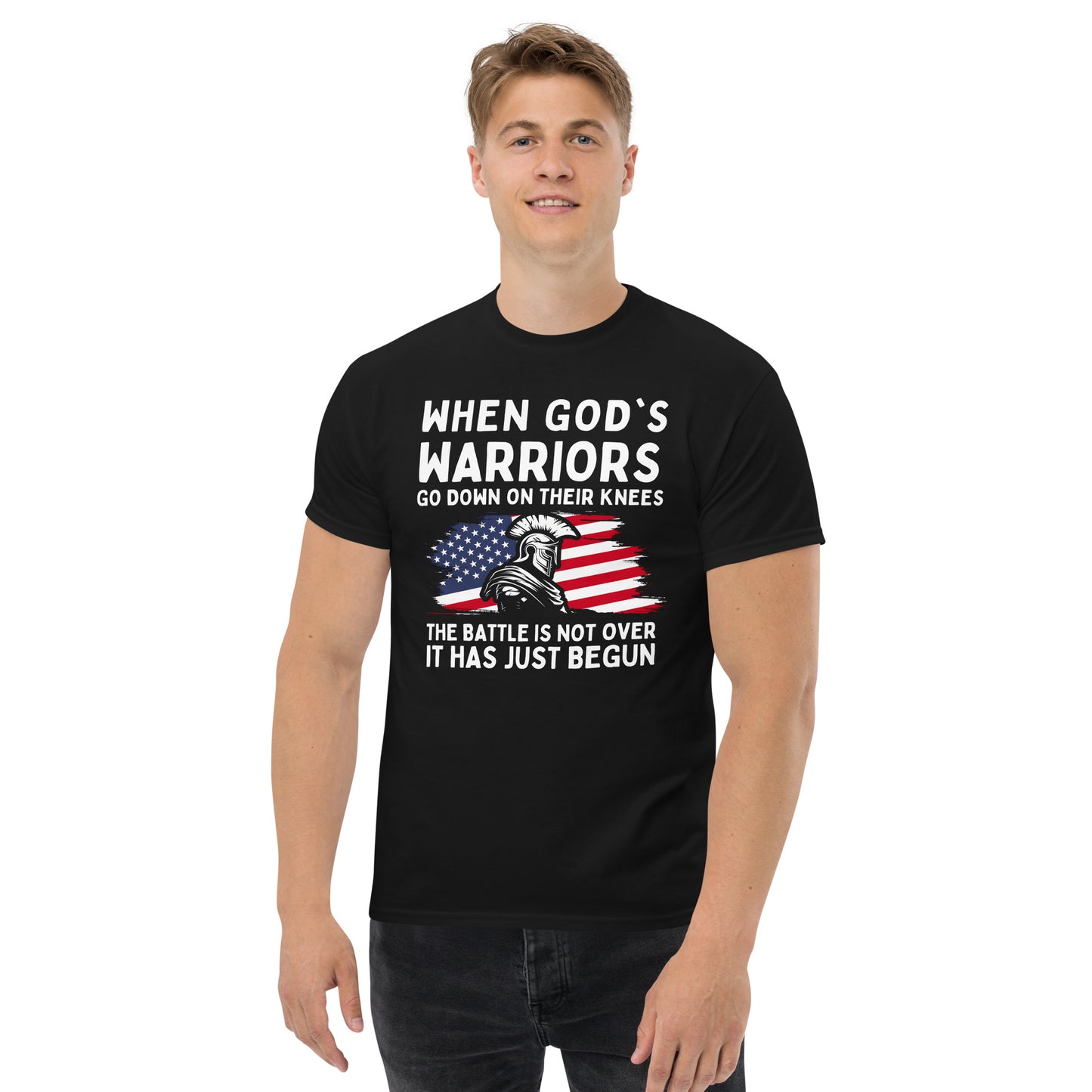 When Gods warriors kneel - Unisex classic T-shirt