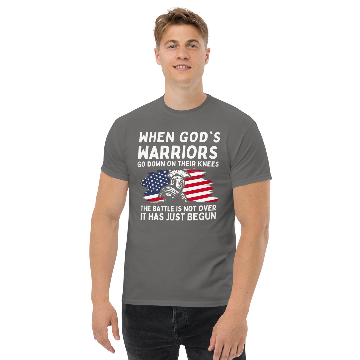 When Gods warriors kneel - Unisex classic T-shirt