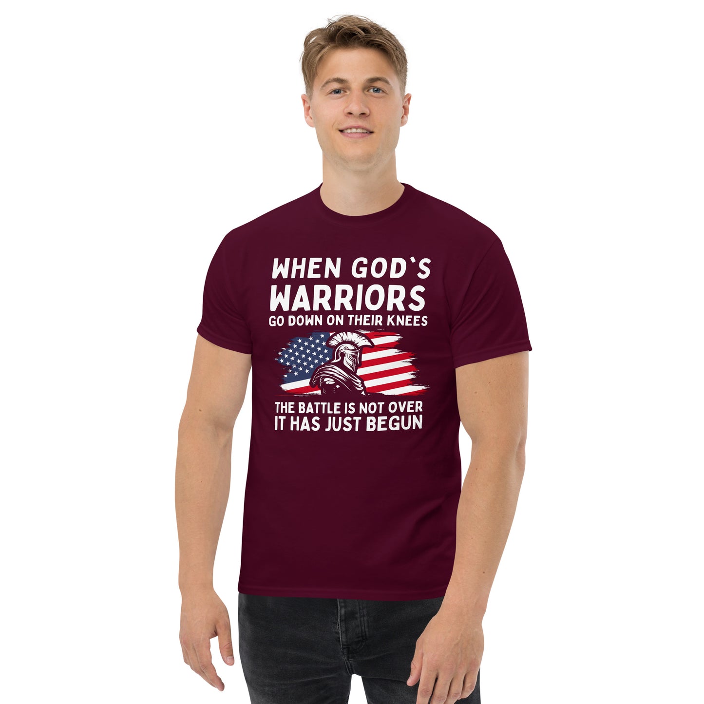 When Gods warriors kneel - Unisex classic T-shirt