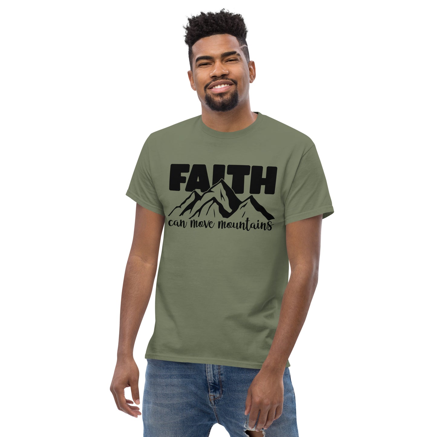 Faith can Move Mountains - Unisex classic T-shirt