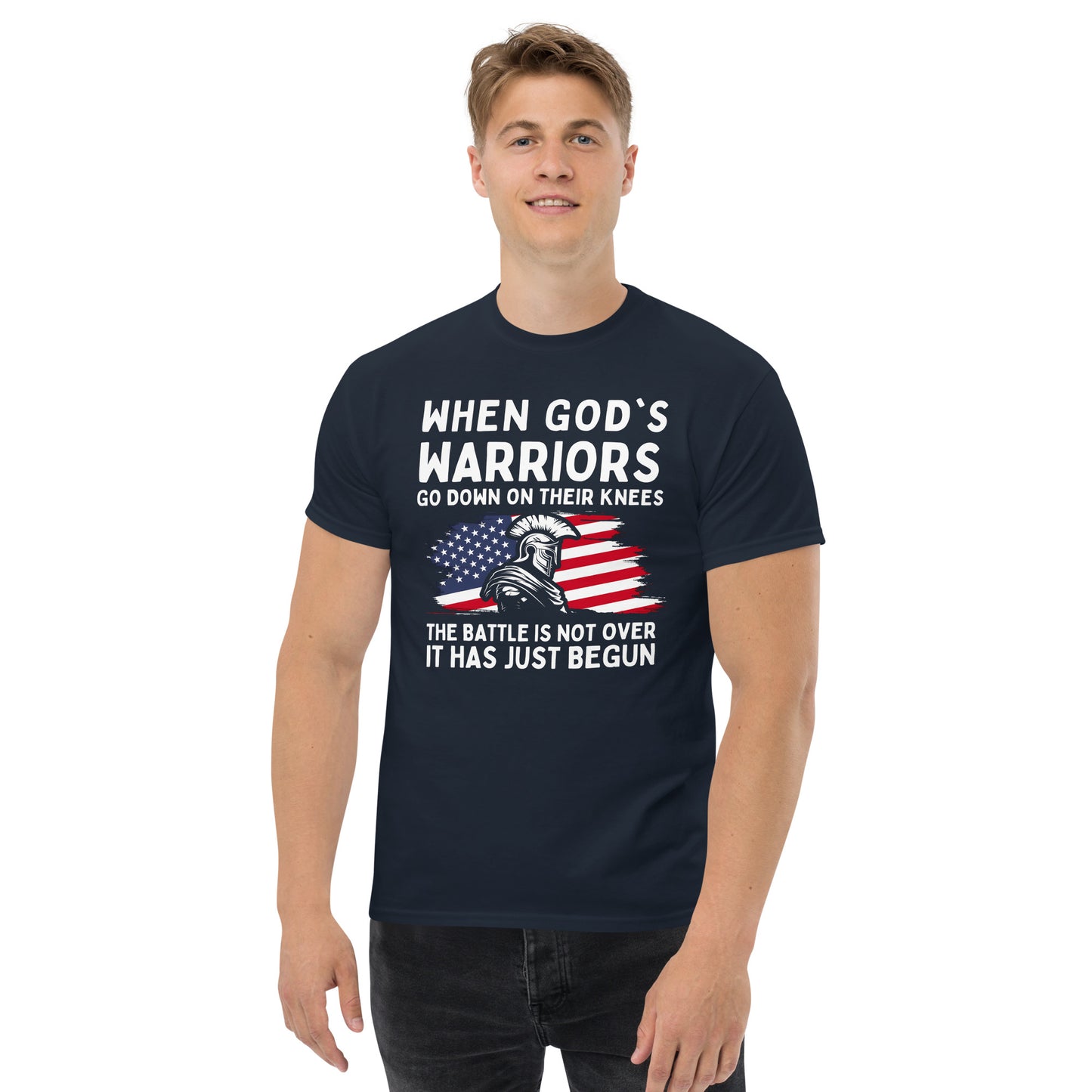 When Gods warriors kneel - Unisex classic T-shirt