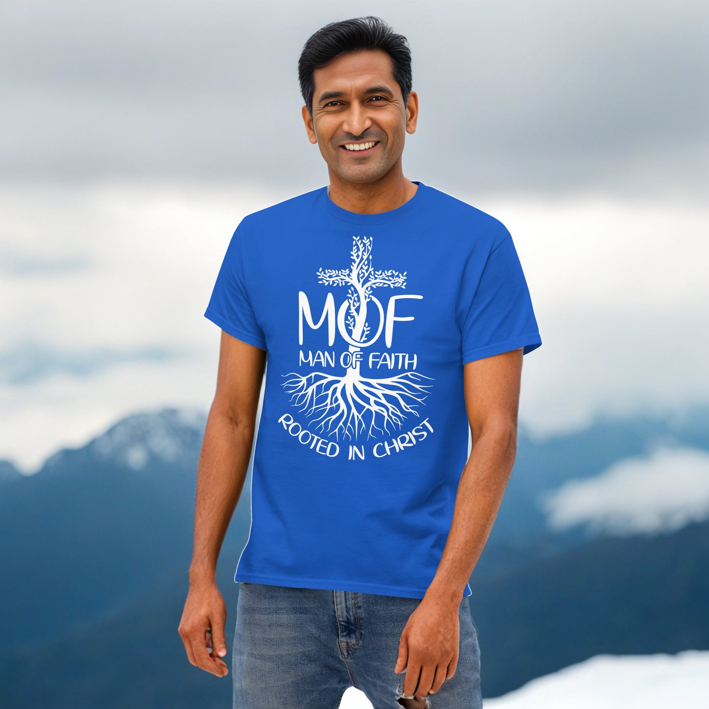 Man of Faith Rooted in Christ- Unisex classic T-shirt