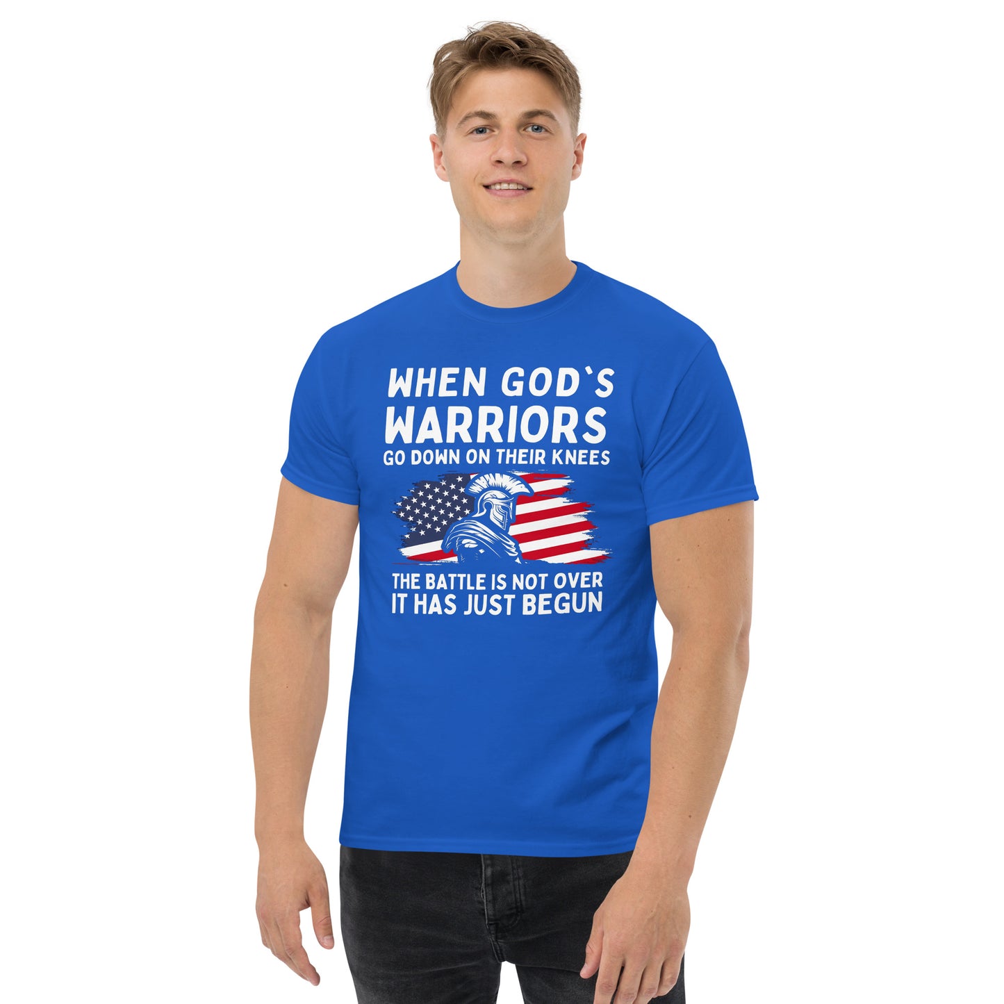 When Gods warriors kneel - Unisex classic T-shirt