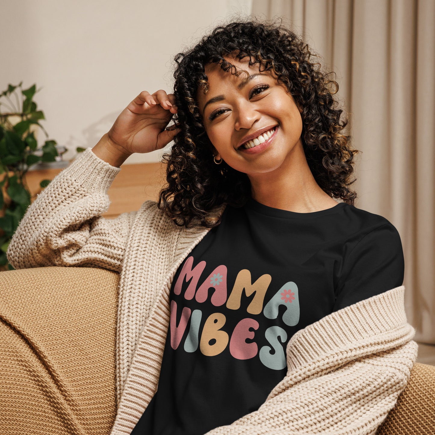 MAMA VIBES - Womens T-shirt
