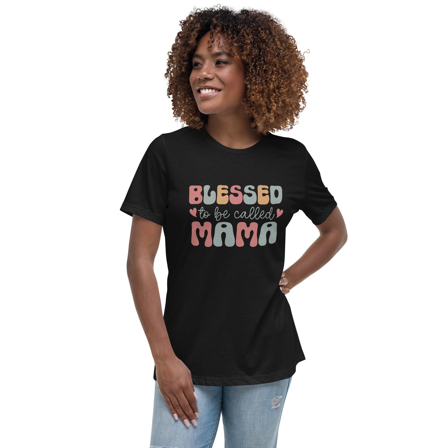 Blessed to be called Mama - Womens T-shirt