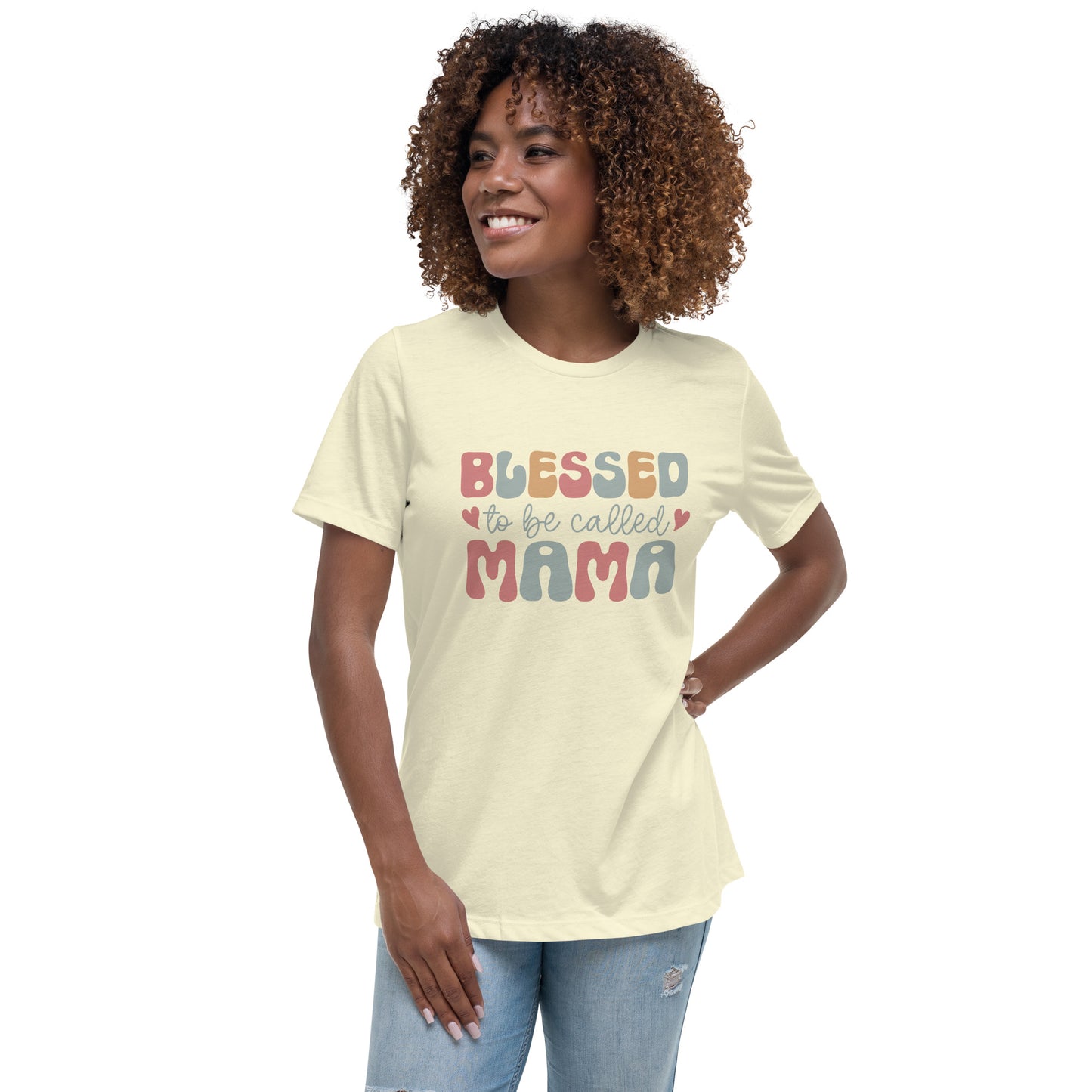 Blessed to be called Mama - Womens T-shirt