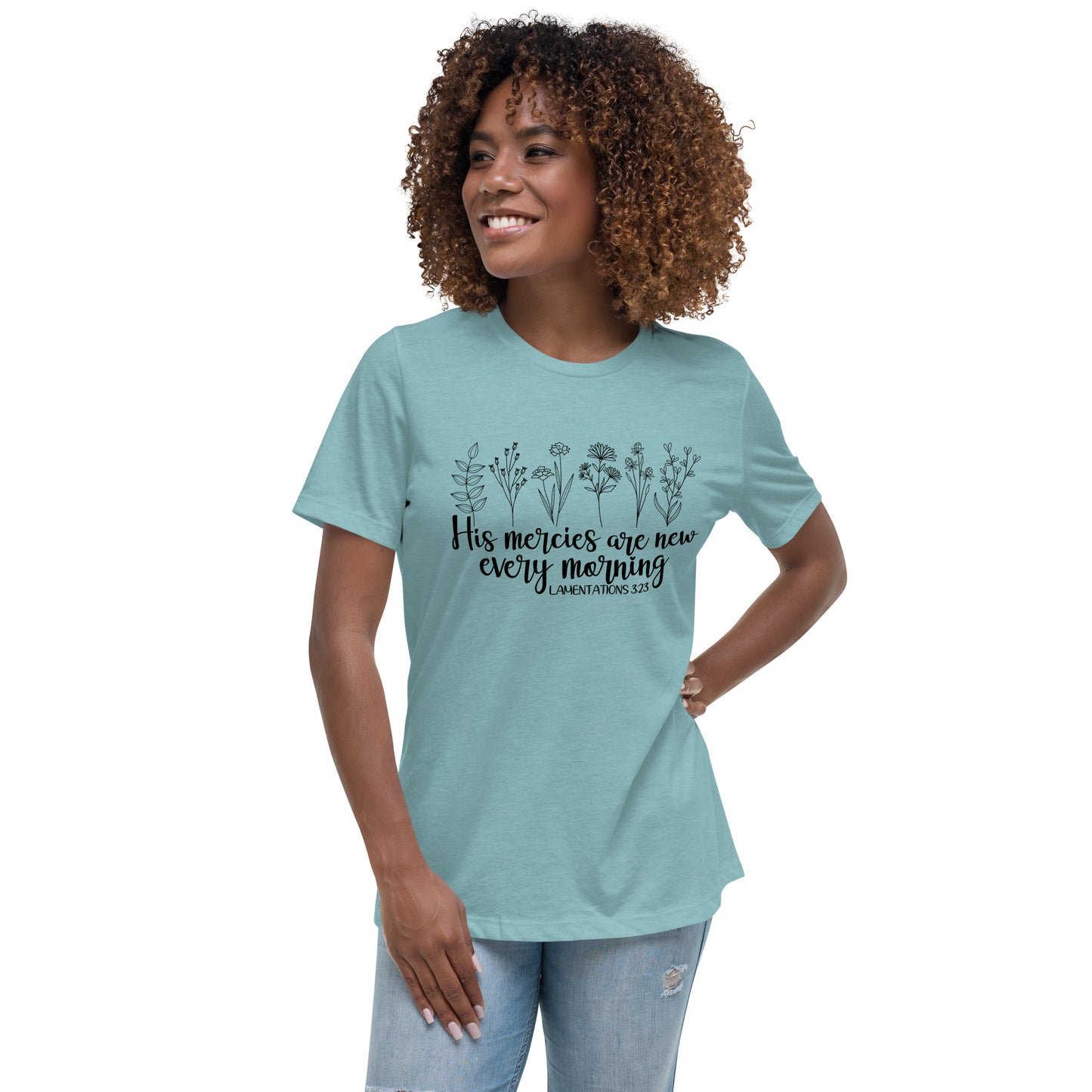 His Mercies are new every morning - Womens T-shirt