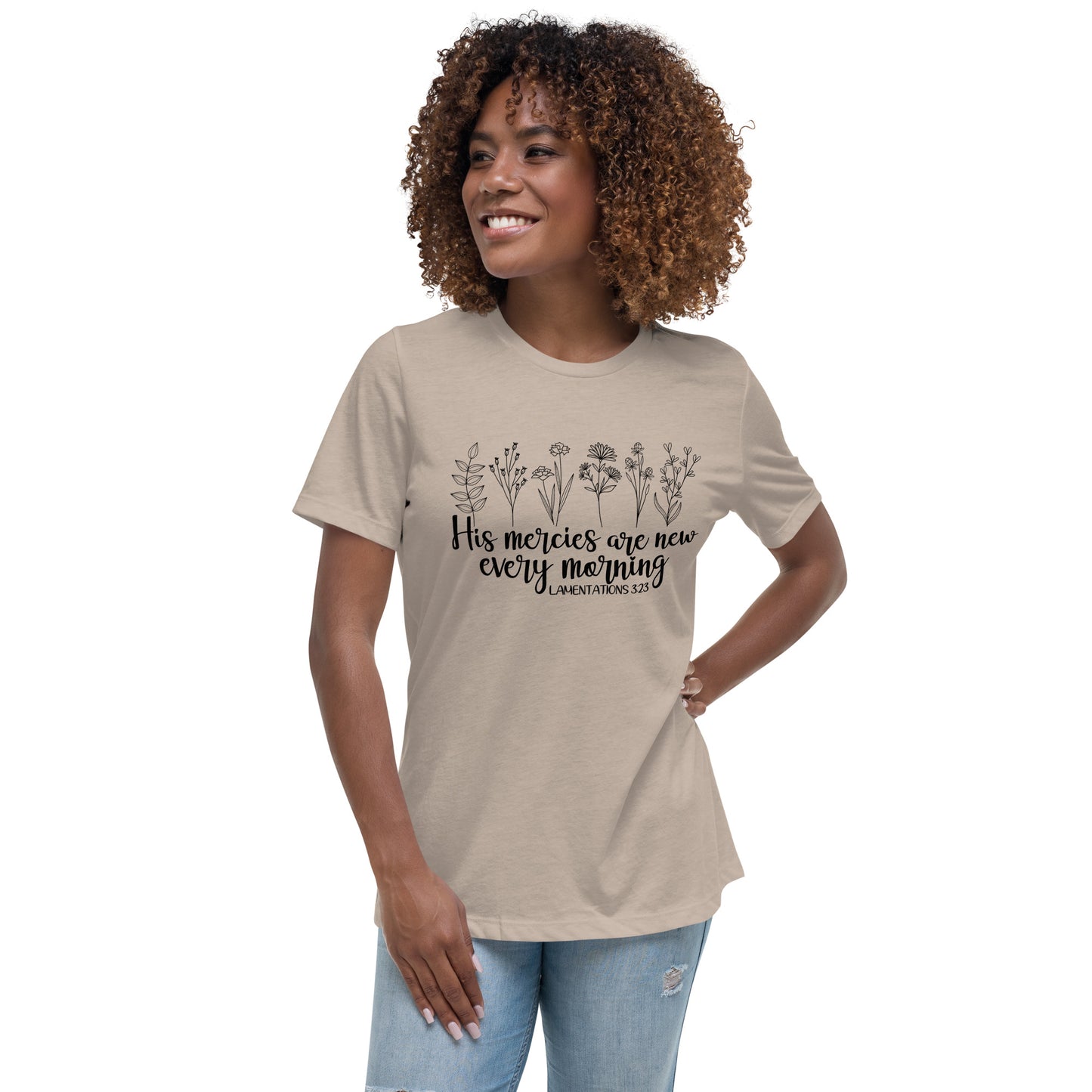 His Mercies are new every morning - Womens T-shirt