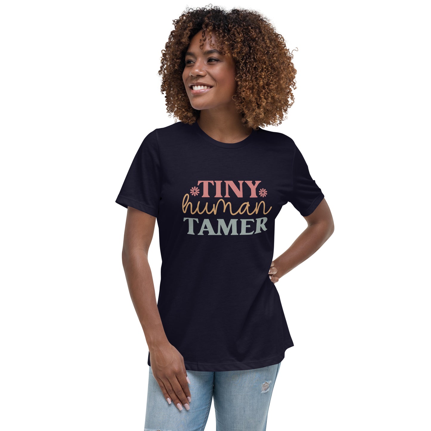 Tiny human Tamer - Womens T-shirt