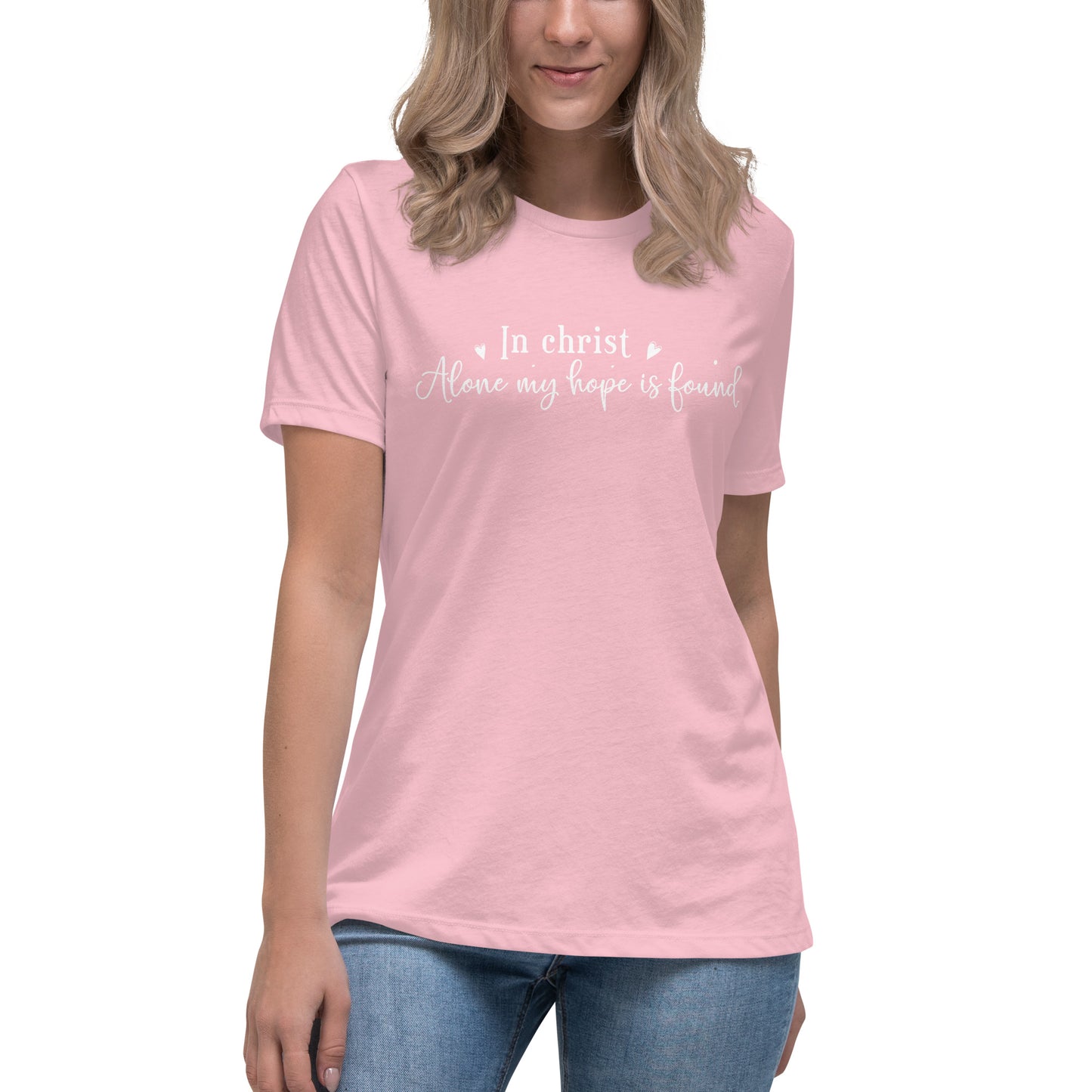 in Christ alone my hope is found - Womens T-shirt