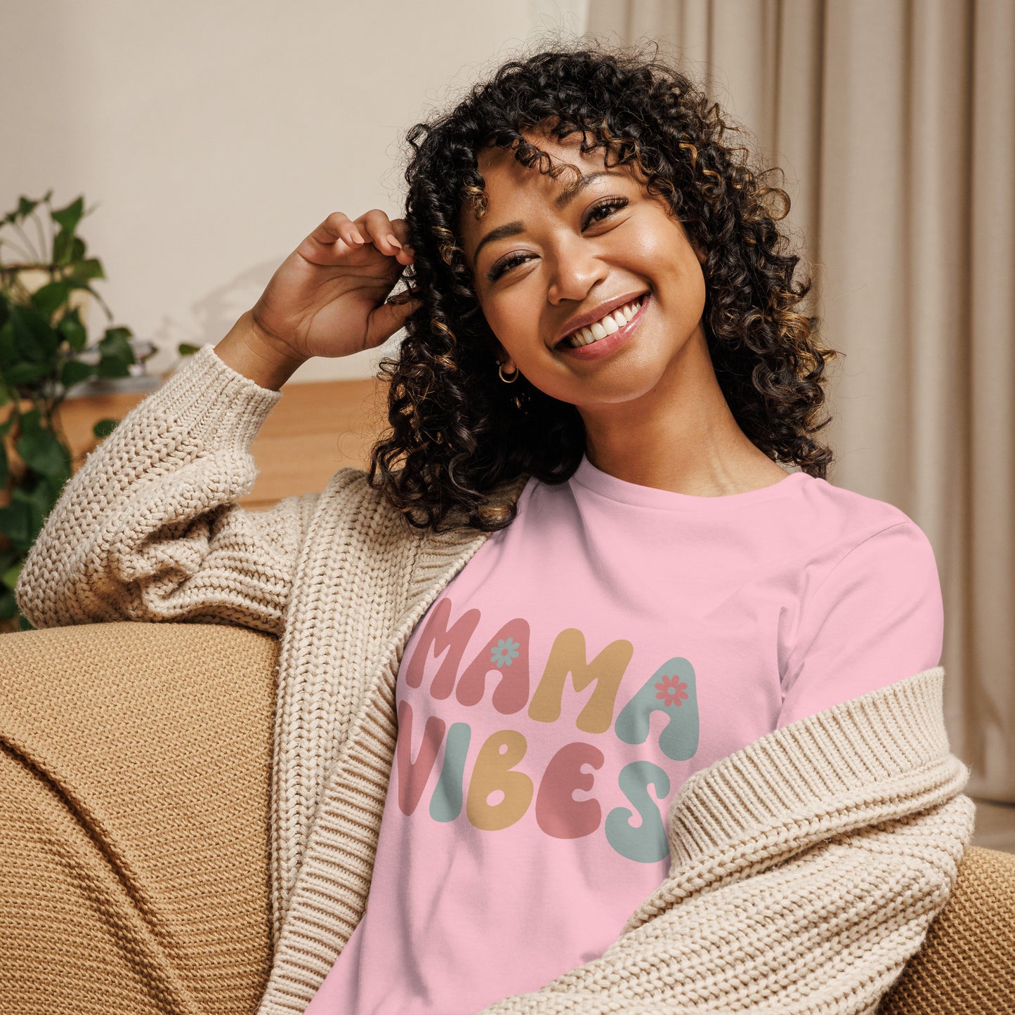 MAMA VIBES - Womens T-shirt