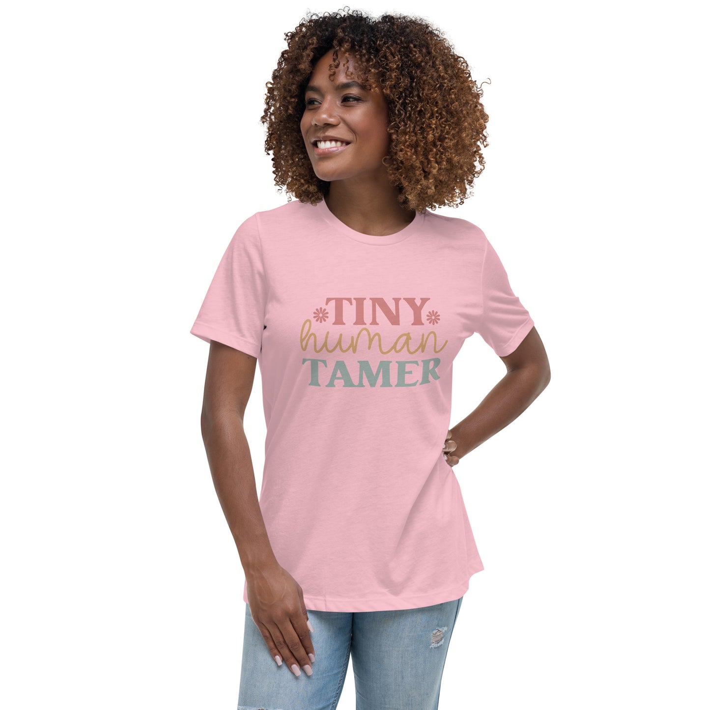 Tiny human Tamer - Womens T-shirt