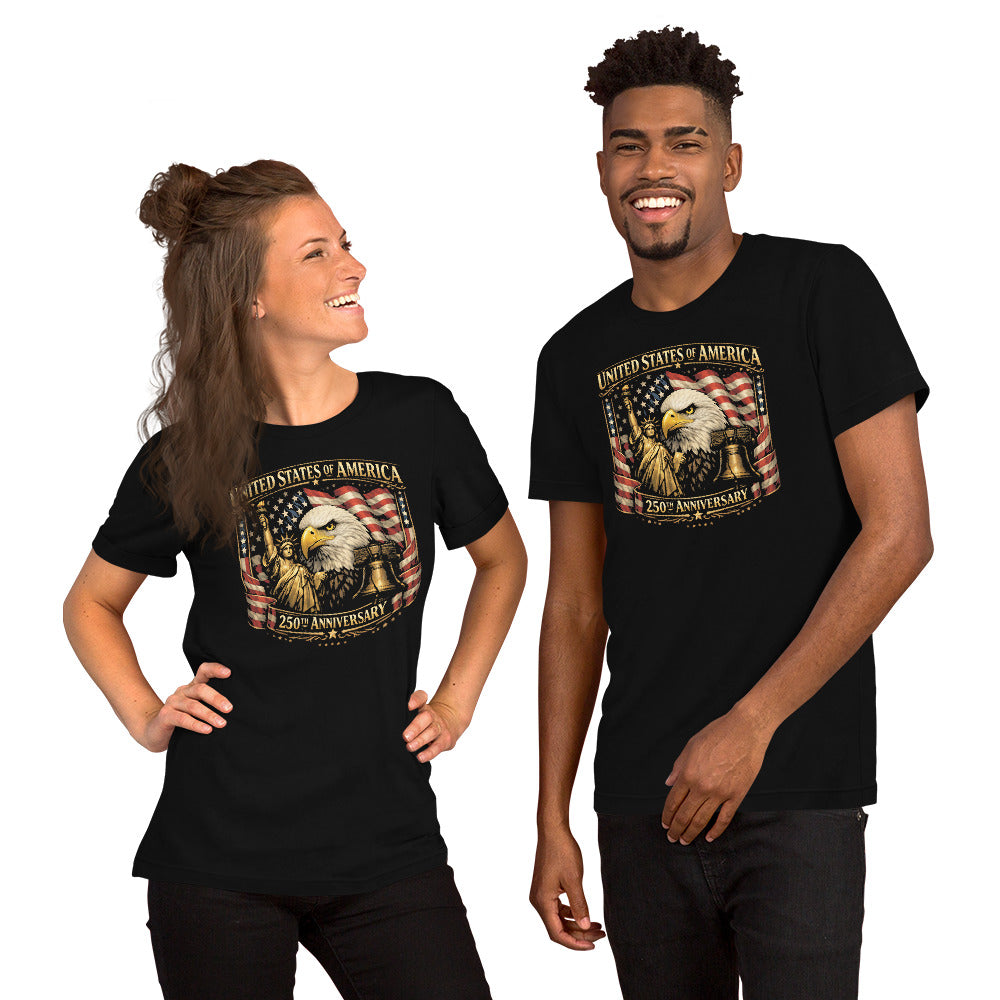 America proud 250 Unisex t-shirt 2XL